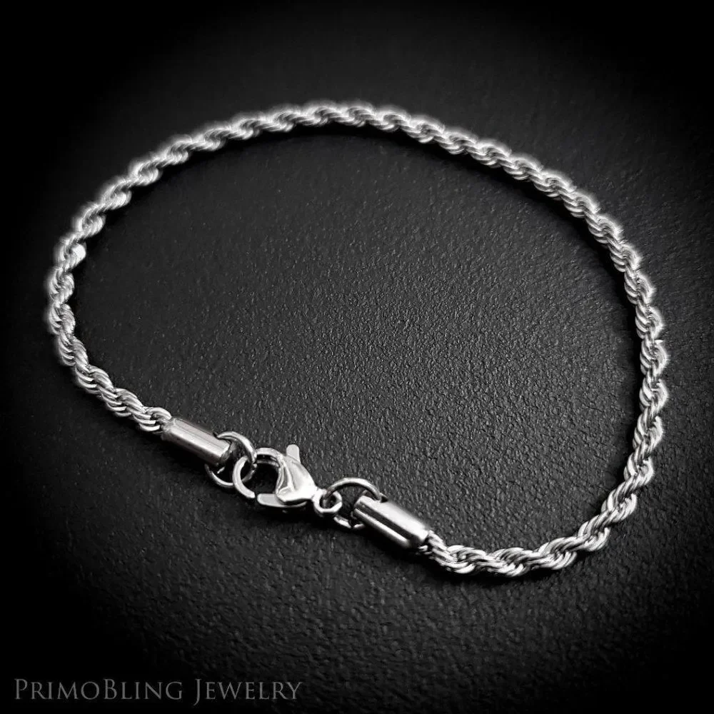 Stainless Steel Rope Bracelet